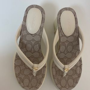 Coach Shoes.  Worn 1 time.  Size 8